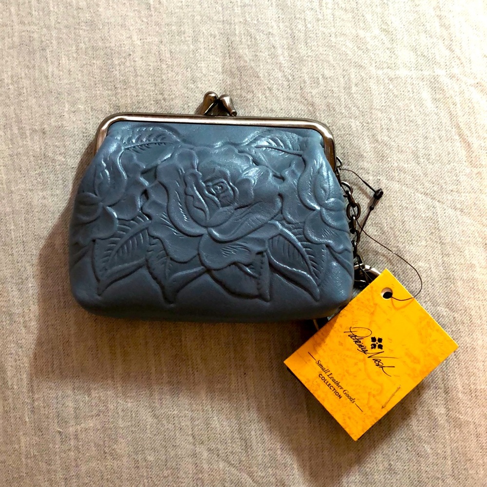 Patricia Nash Coin Purse in Blue